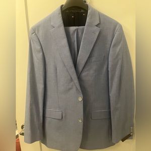 Men’s Blue Tommy Hilfiger Full Suit - tags on